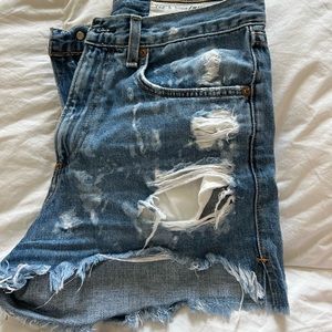Rag & bone jean shorts
